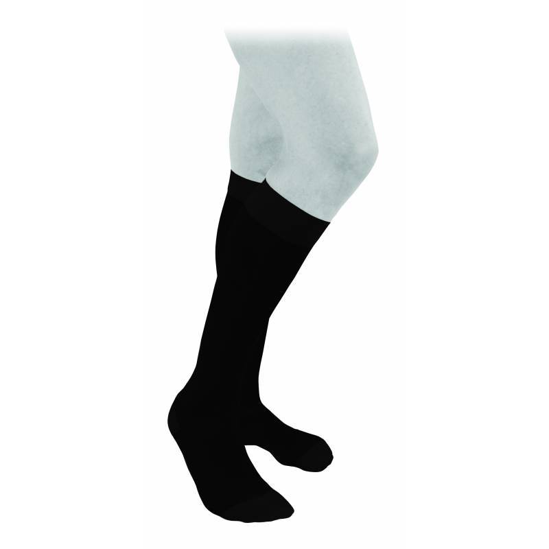 Chaussettes de contention coton Veinax Classe 2 Noir